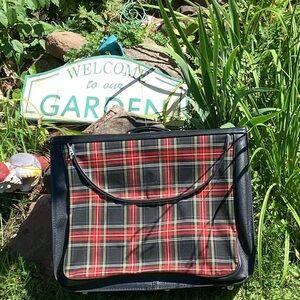 🏴󠁧󠁢󠁳󠁣󠁴󠁿 Vintage SCOTCH PLAID Garment Bag GORGEOUS VINTAGE CONDITION
